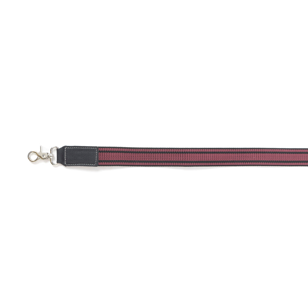 Millingston Canvas Accessory Strap In Maroon