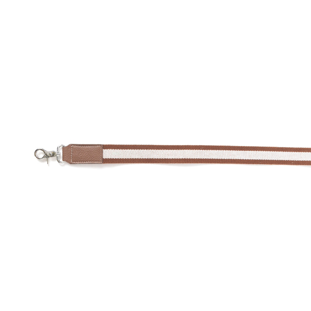 Millingston Canvas Accessory Strap In Brown