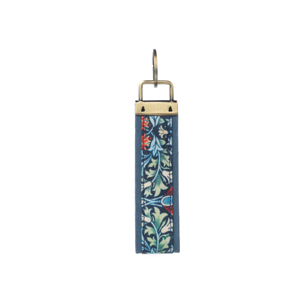 Penny's Posies Key Fob 5.25" In Dark Blue