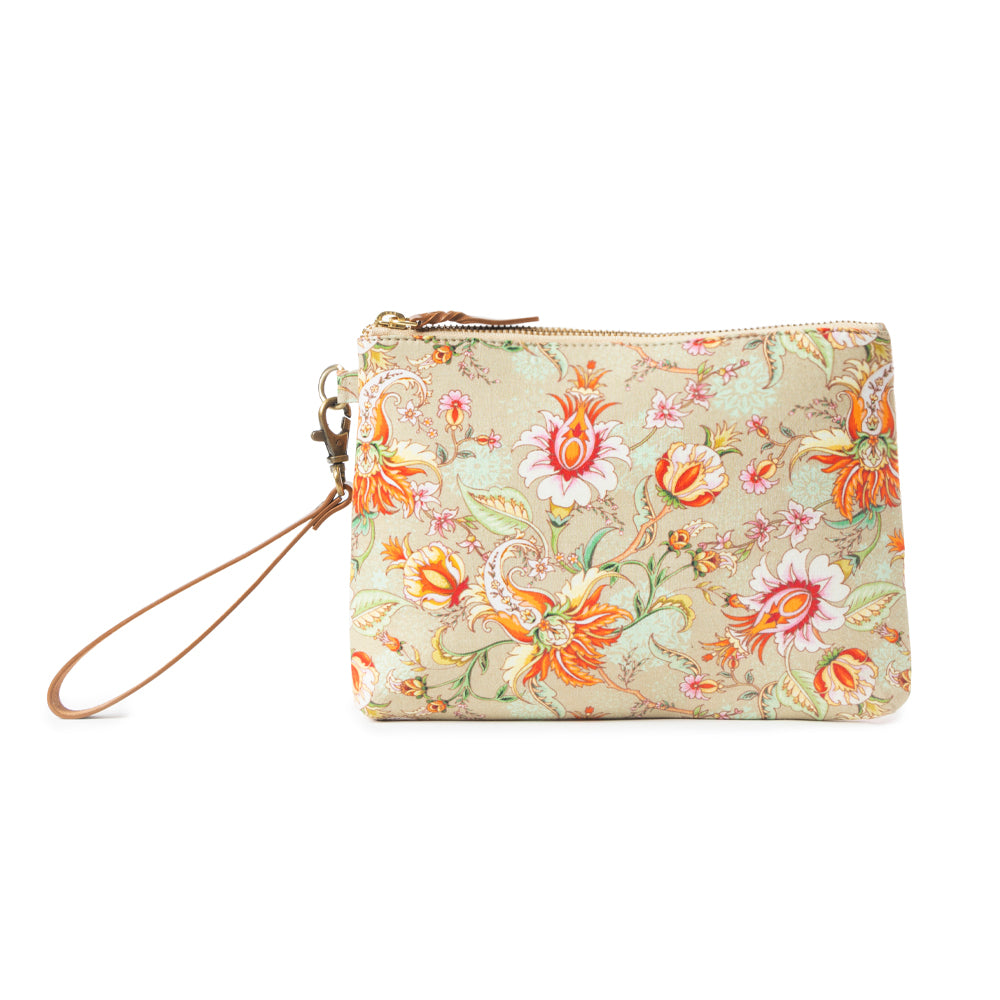 Peace & Serenity Blossoms Clutch Bag