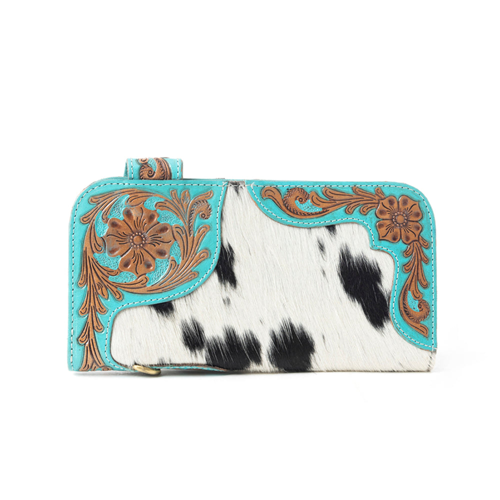 Morning Prairie Bloom Wallet In Multicolor