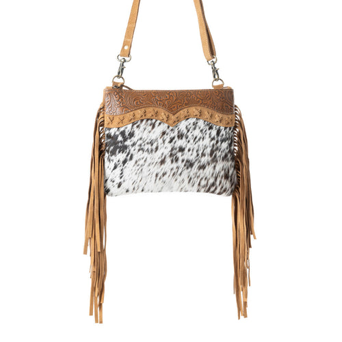 Timber Trail leather Bag in Burnished Bronze & Soft Porcelain