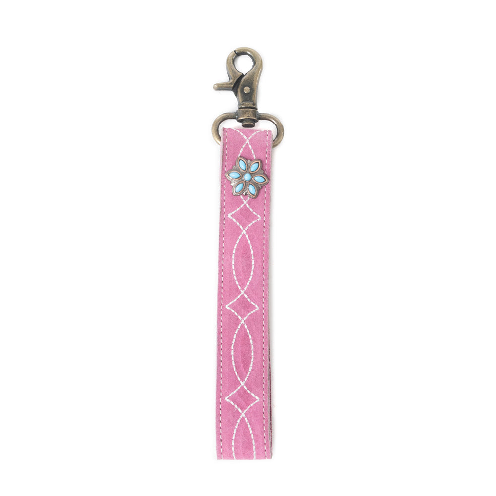 Rodeo Rose Leather Key Fob Variant Combo