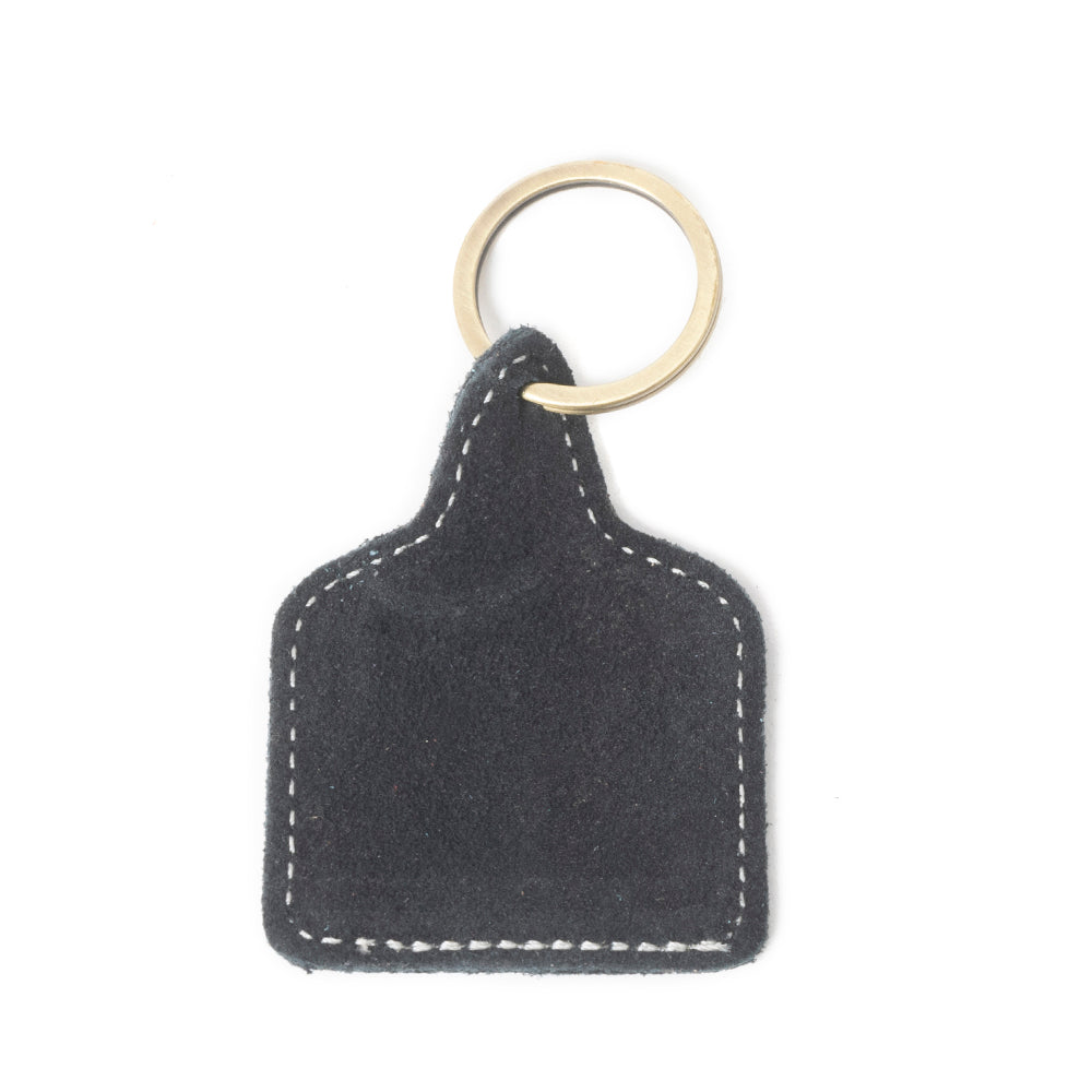 Saddle Mark Embroidered Leather Key Fob Variant Combo