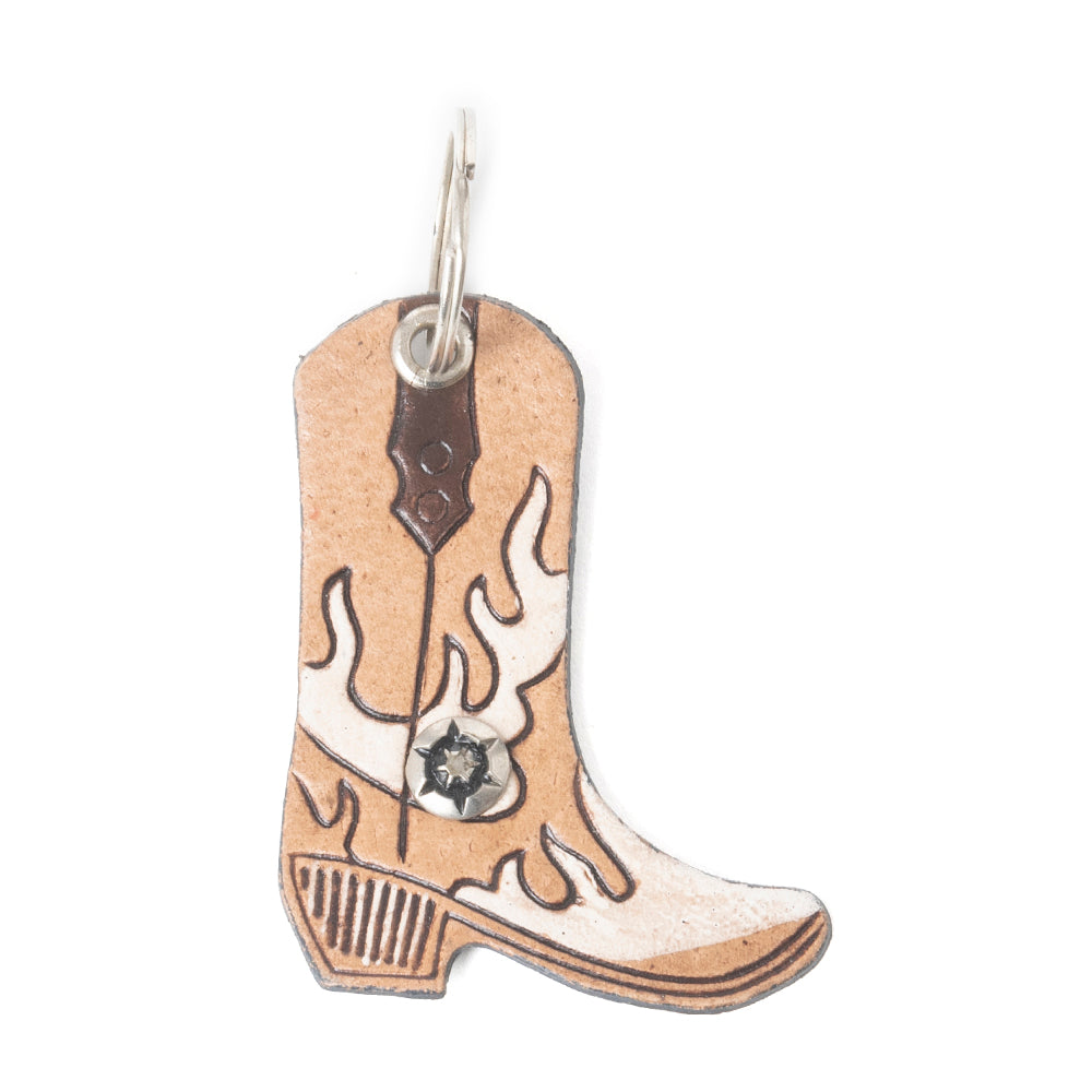 Boot Scootin’ Charm Leather Key Fob Variant Combo