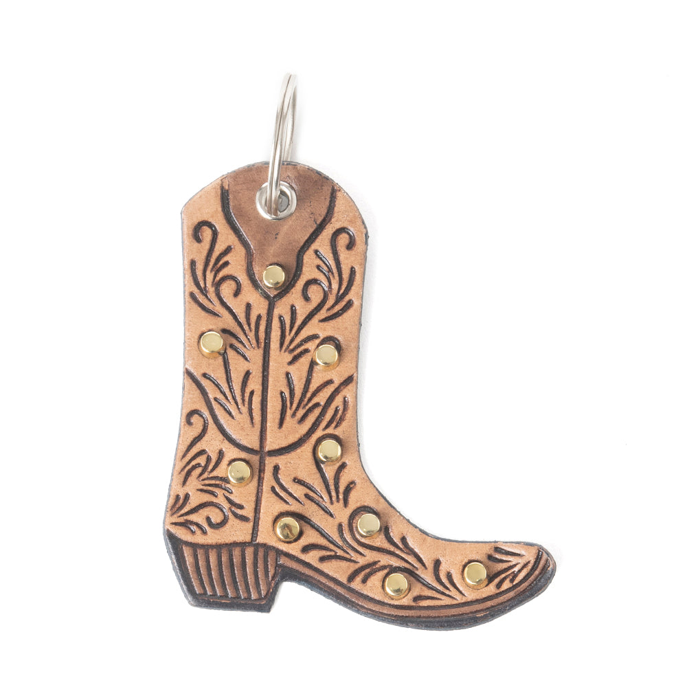 Boot Scootin’ Charm Leather Key Fob Variant Combo