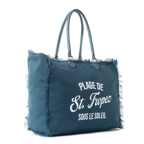Saint Tropez Weekender Bag In Blue