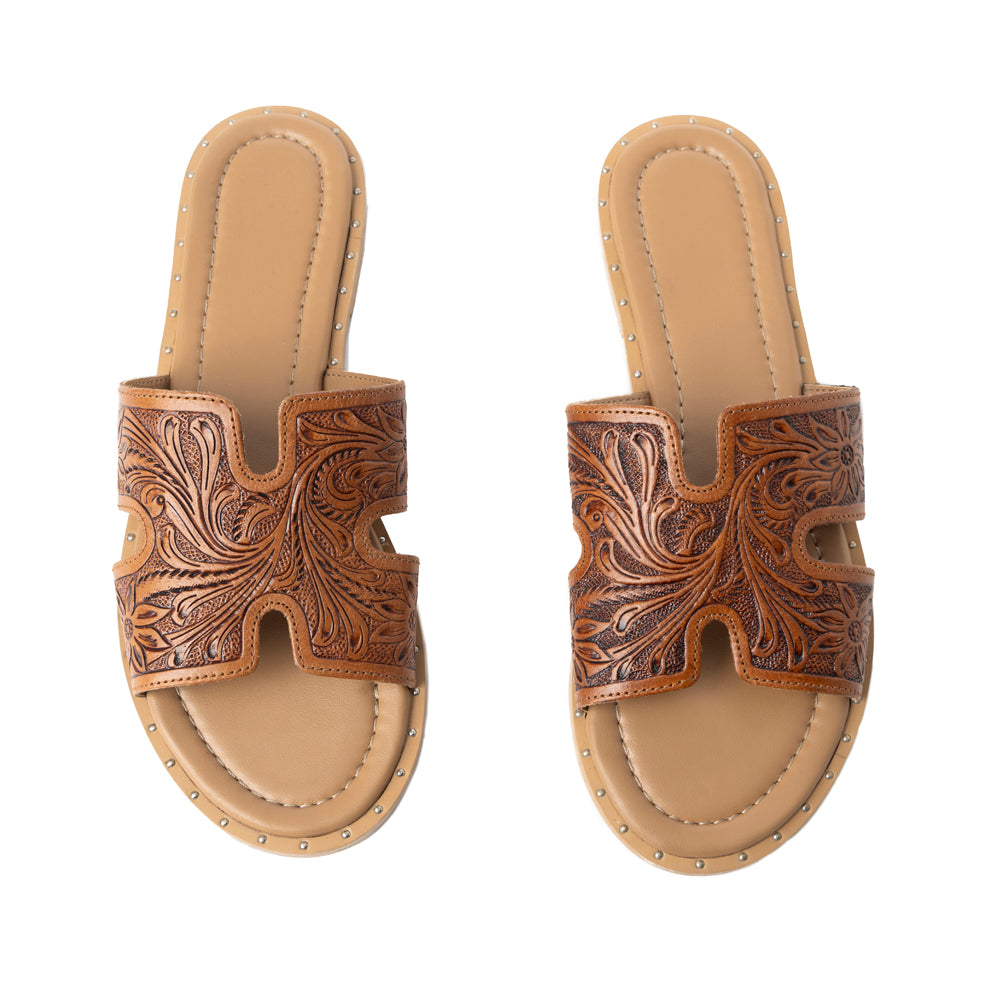 Carmina Anne Sandals In Brown