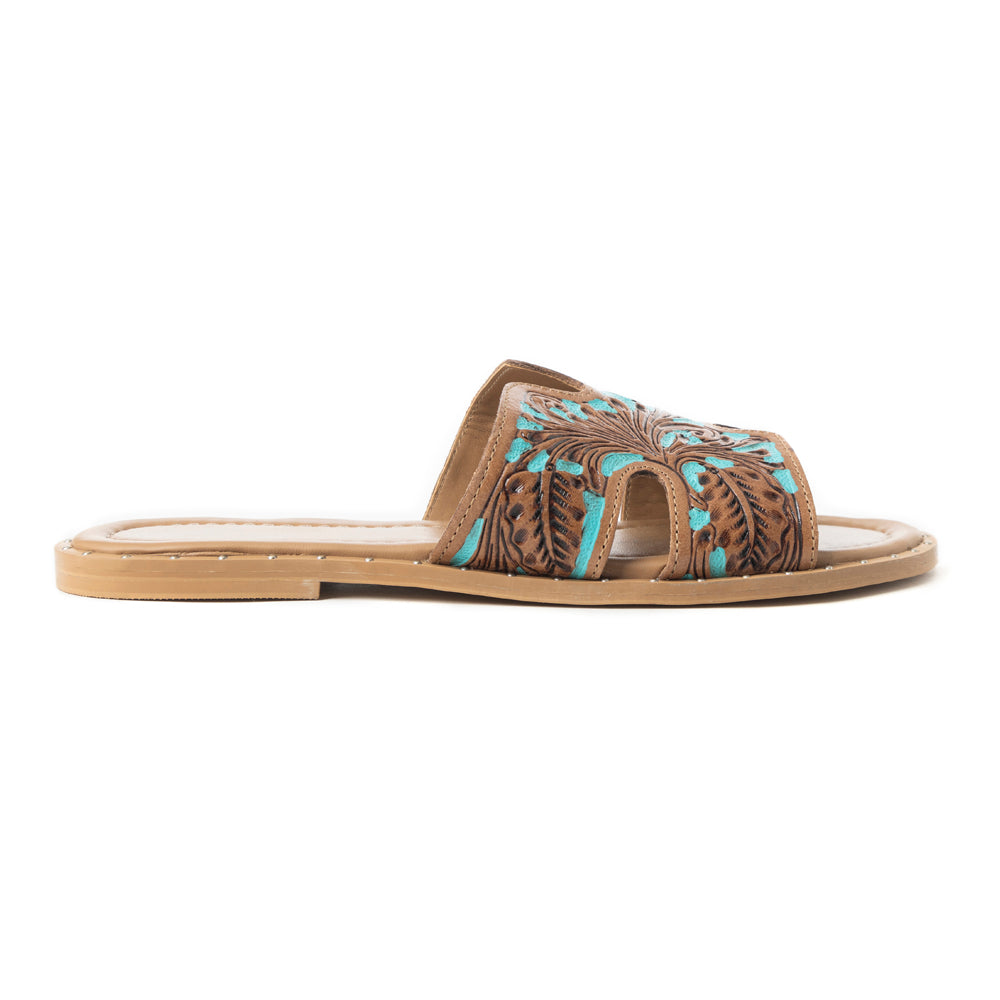 Carmina Anne Sandals In Blue