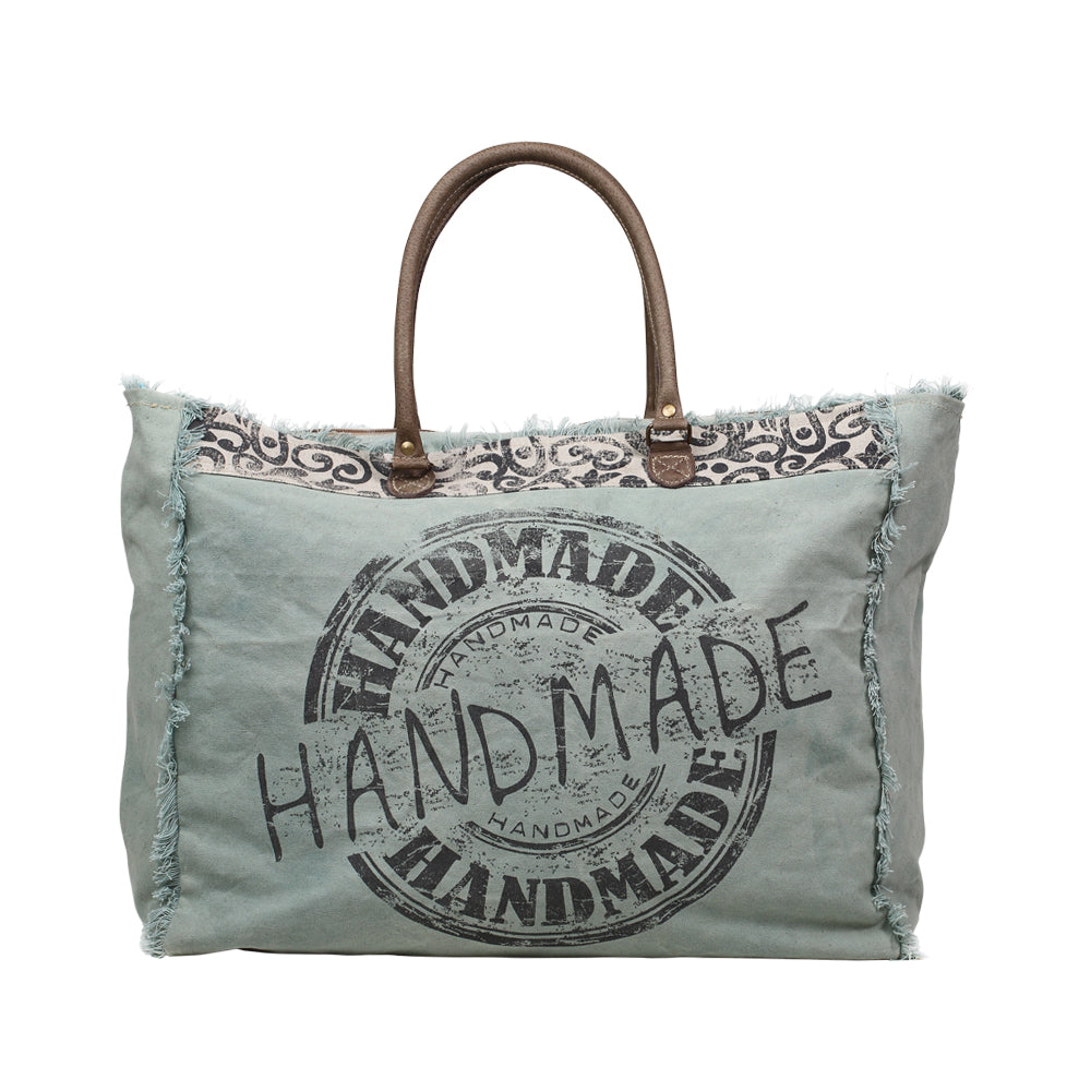 Handmade Print Weekender Bag - Myra Bags