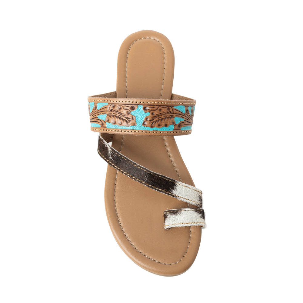 LaDonna Trail Sandal In Turquoise