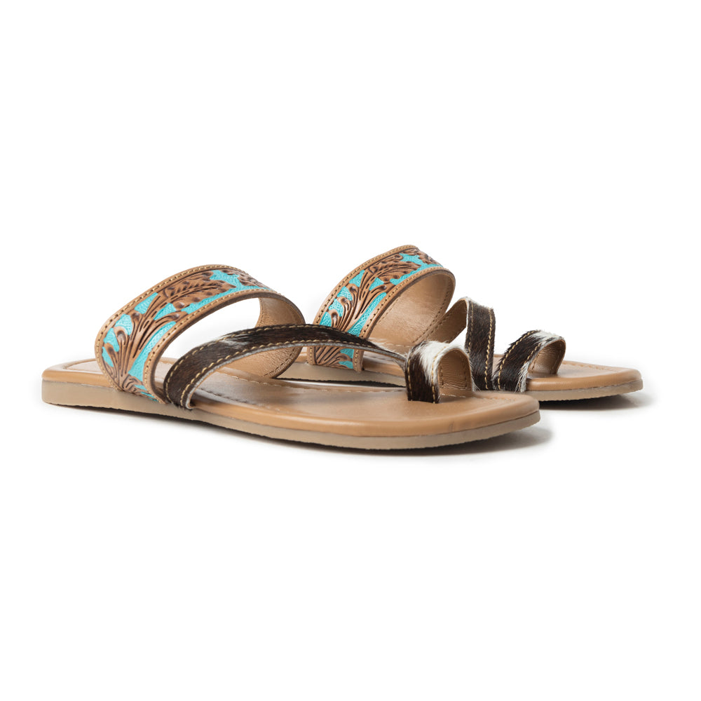 LaDonna Trail Sandal In Turquoise