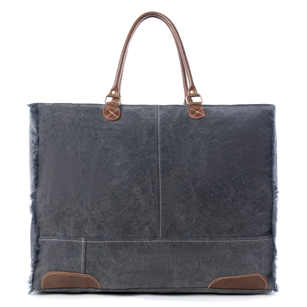 100% Handmade Print Weekender Bag