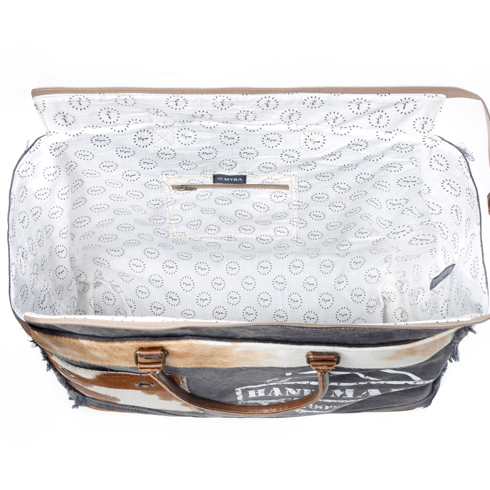 100% Handmade Print Weekender Bag