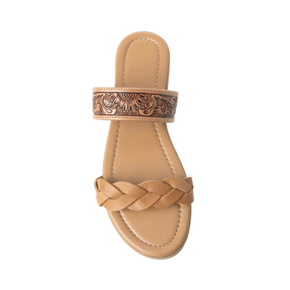 Diamond Ridge Sandals In Brown