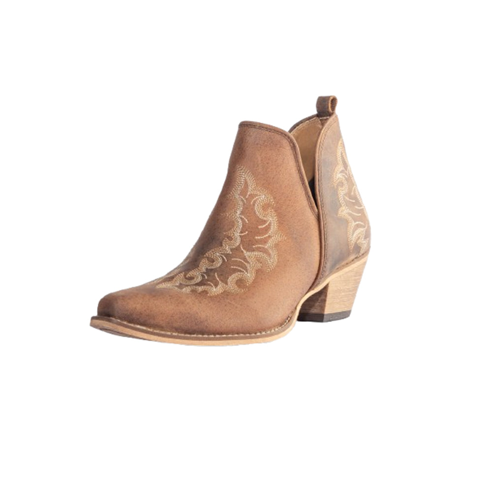 Trail Runner Booties In Brown