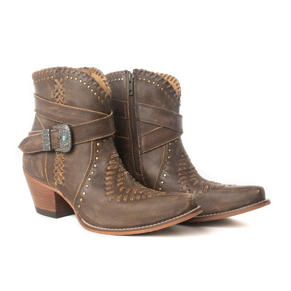 Haley's High Peak Booties - Myrabag