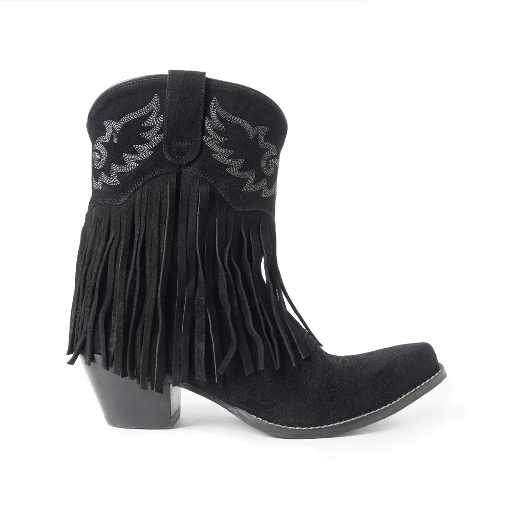 Rodeo Ride Booties In Black