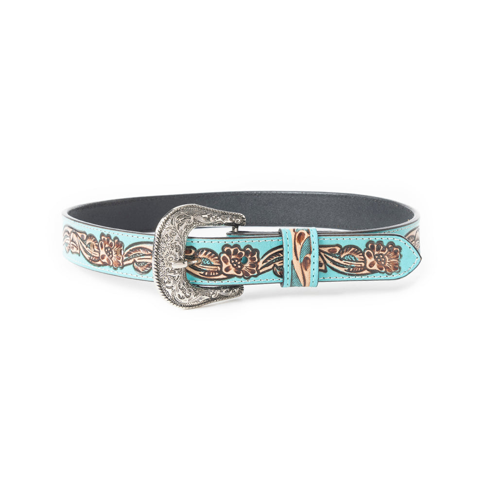 Jenson Hill Kid's Belt In Turquoise