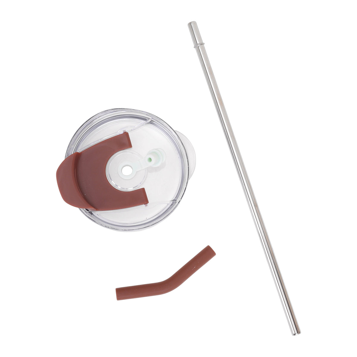 Wide Wyoming Tumbler In Brown and White