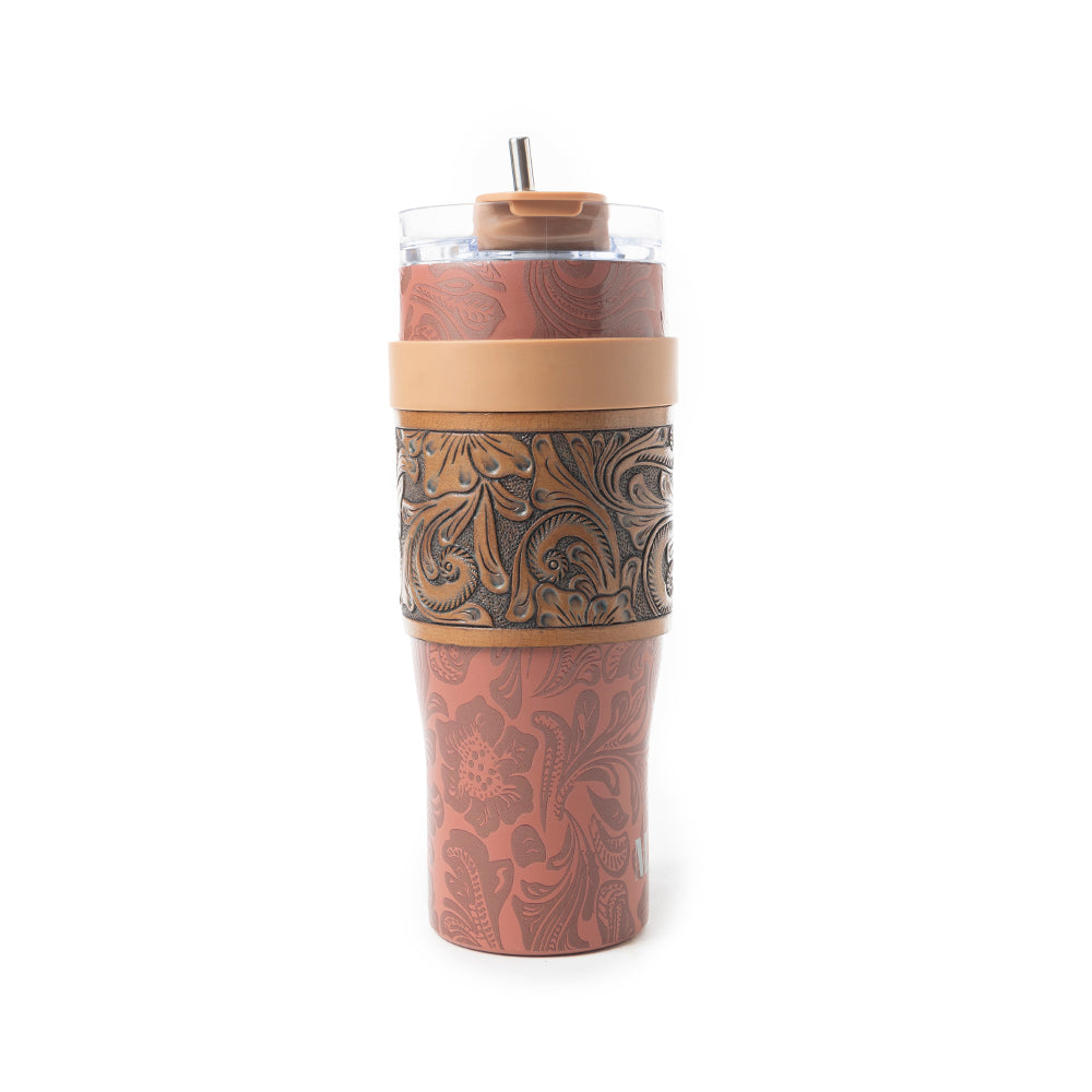 Wide Wyoming Tumbler In Brown