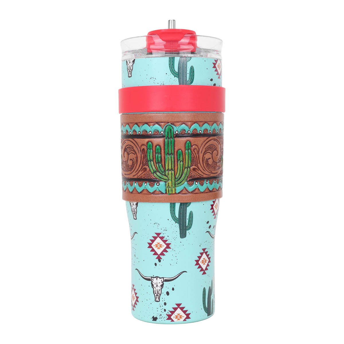 Wide Wyoming Tumbler In Sea Blue