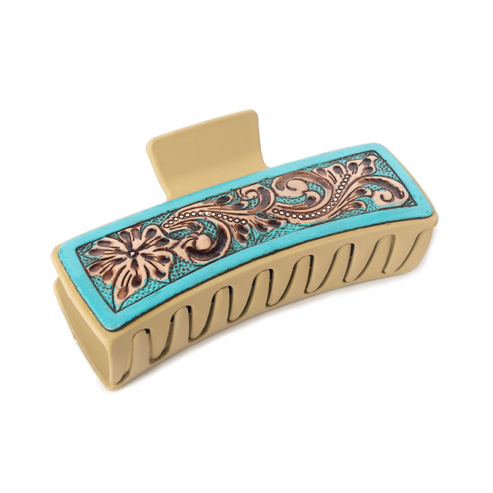 High Vista Hair Comb Clip In Turquoise