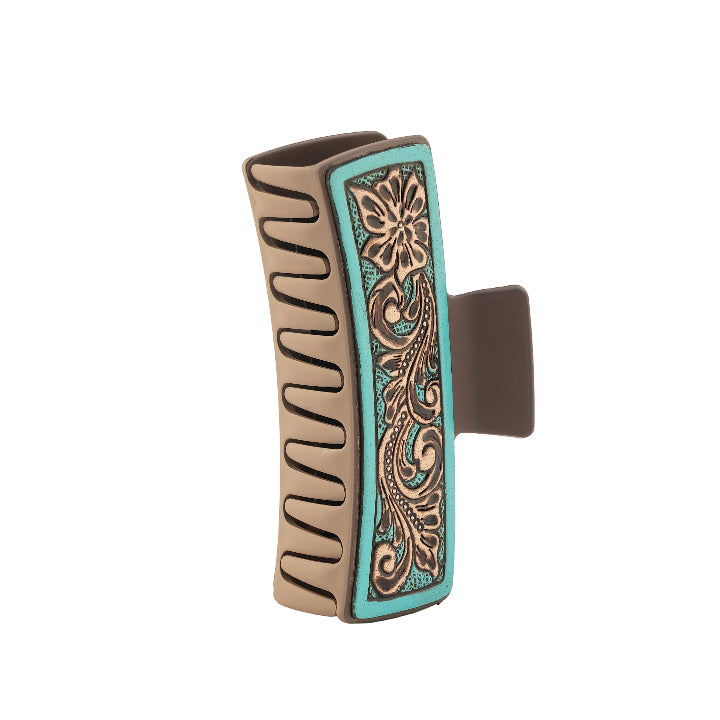 High Vista Hair Comb Clip In Turquoise