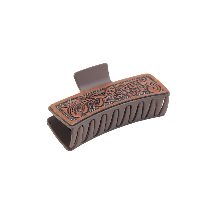 High Vista Hair Comb Clip In Dark Brown