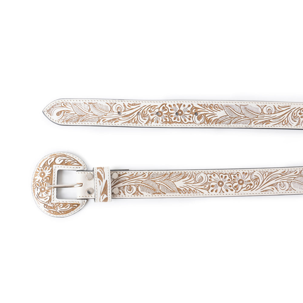 Talon High Desert Women's Belt In White