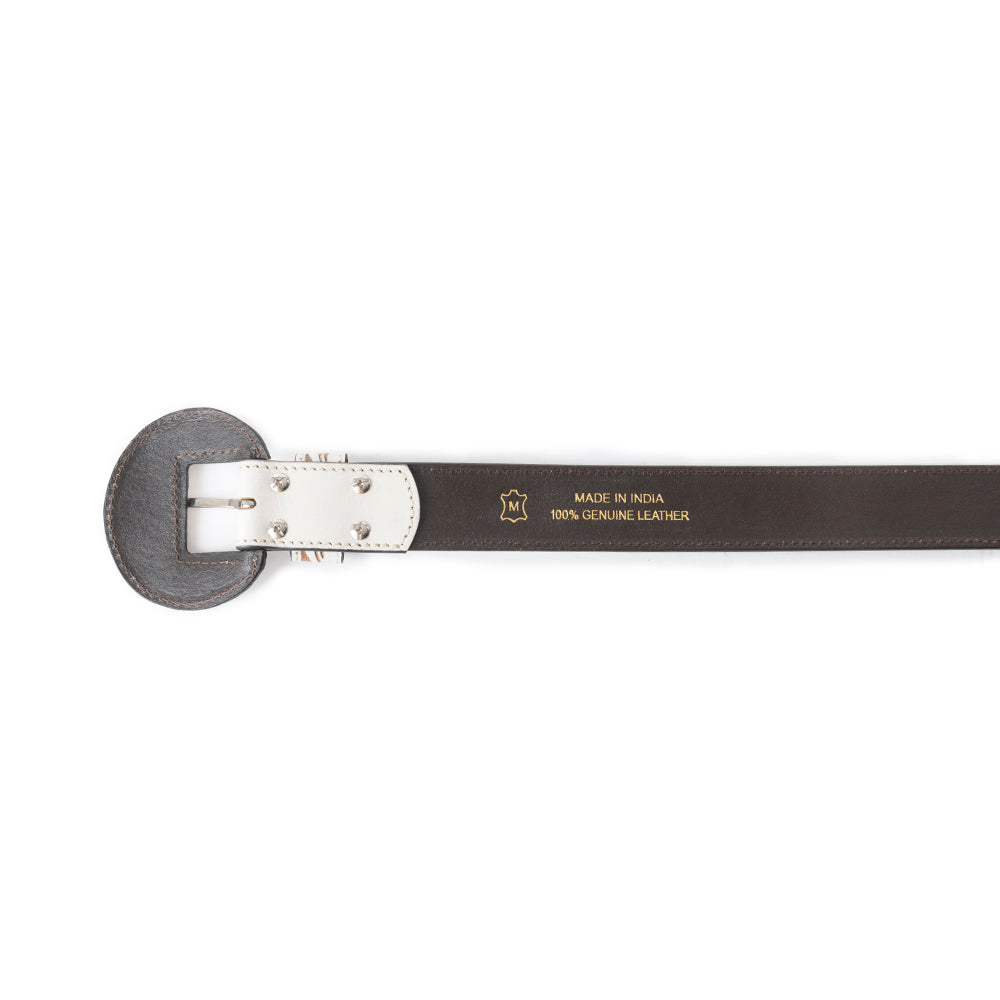 Talon High Desert Women's Belt In White
