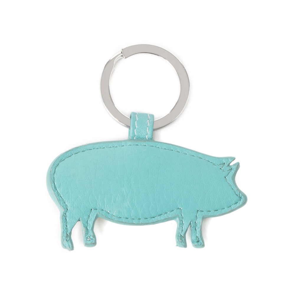 Pasture Pal Hairon Key Fob in Almond Cream