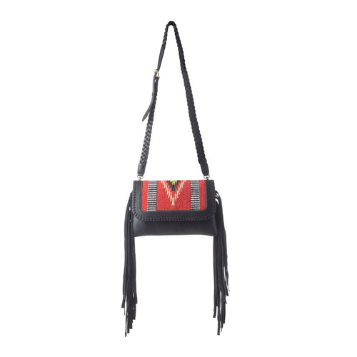 Arrowhead Trail Crossbody Bag in Shadow Black