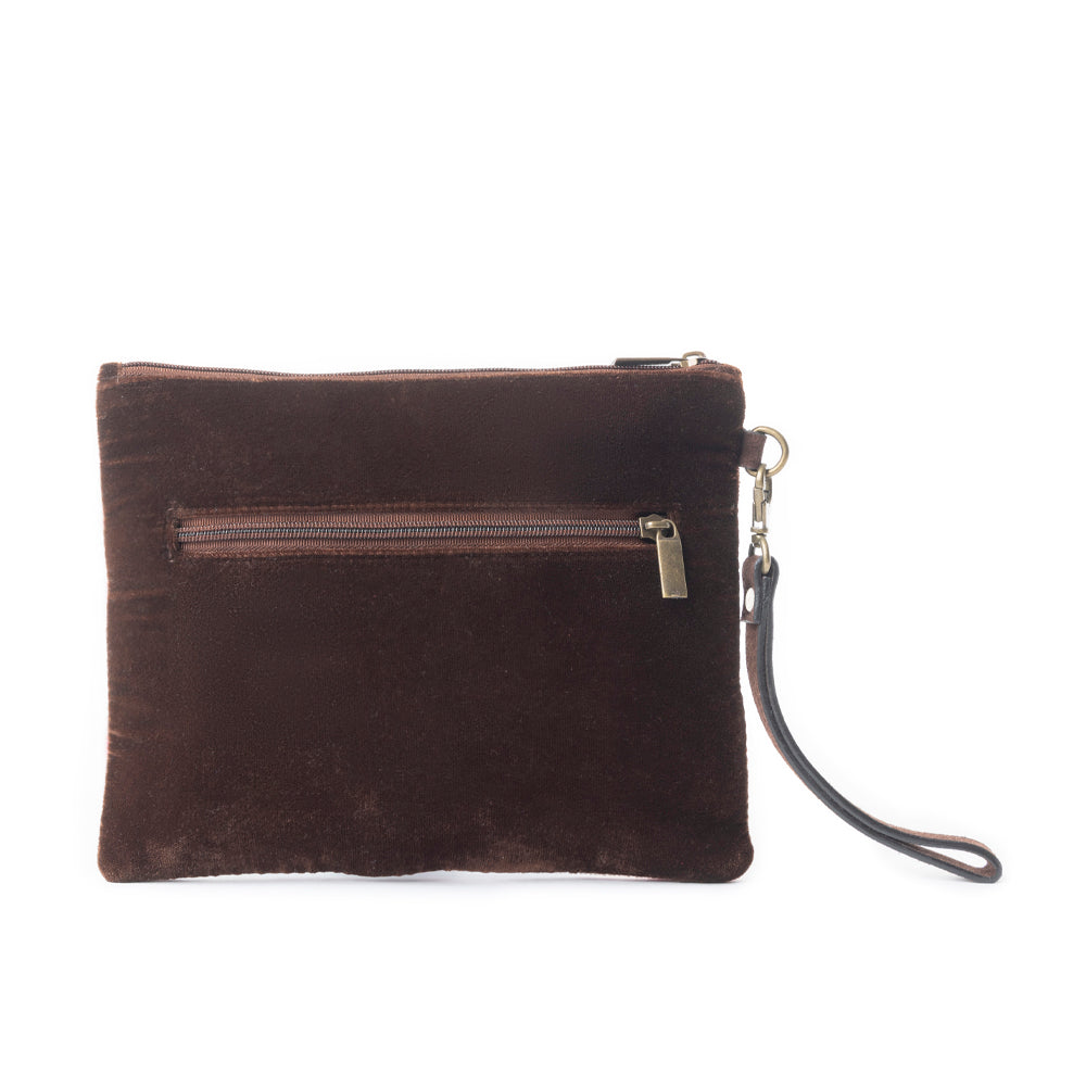 Flowing River Pouch In  Multicolor