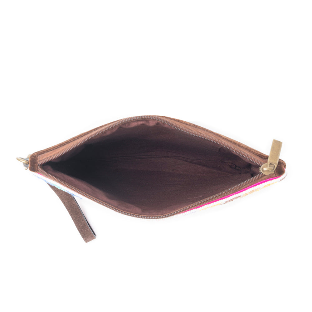 Flowing River Pouch In  Multicolor