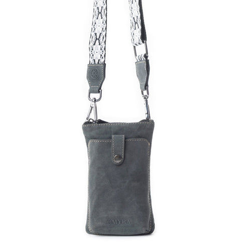 Saguaro Scout Leather Bag In Black
