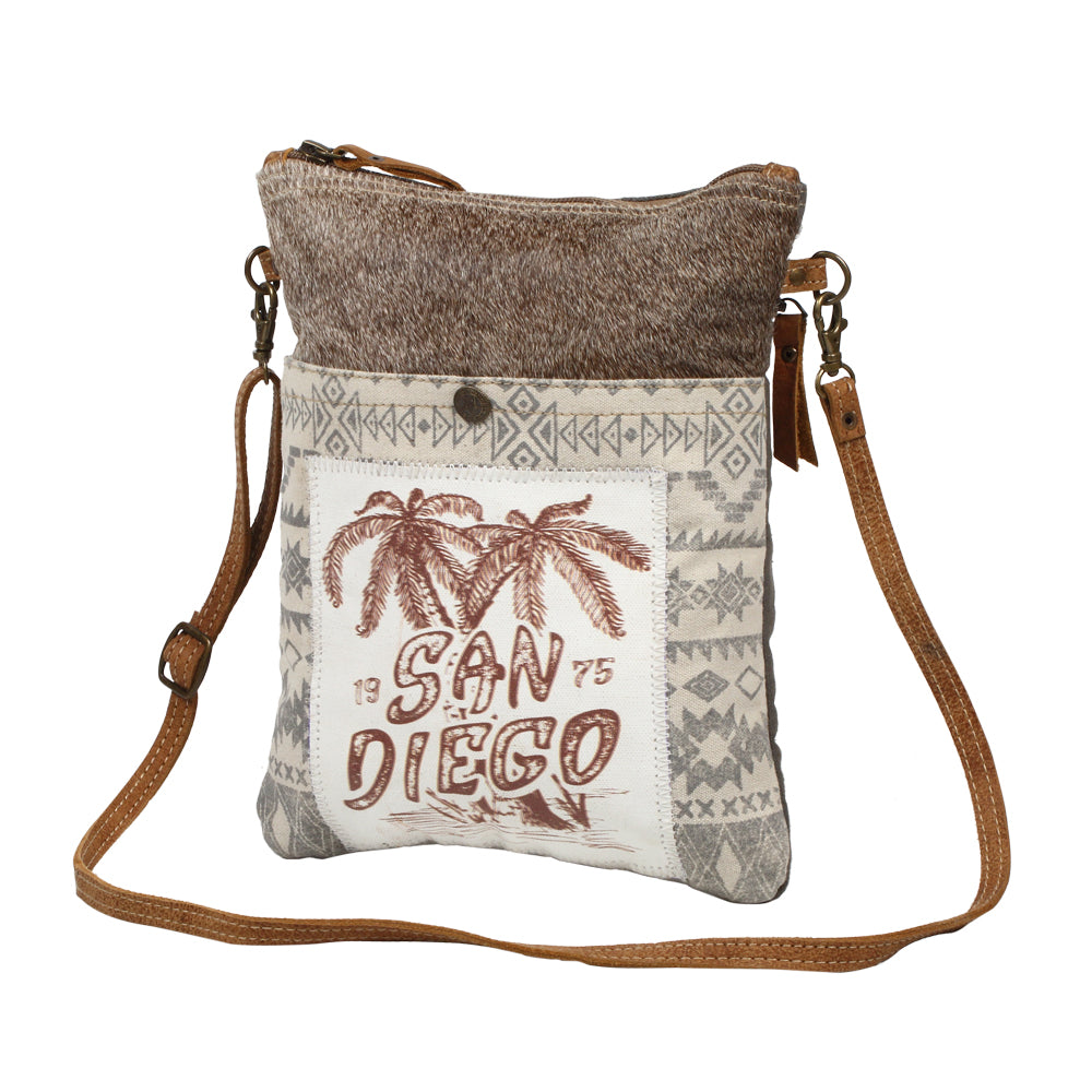 San Diego Print Small & Cross Body Bag - Myra Bags