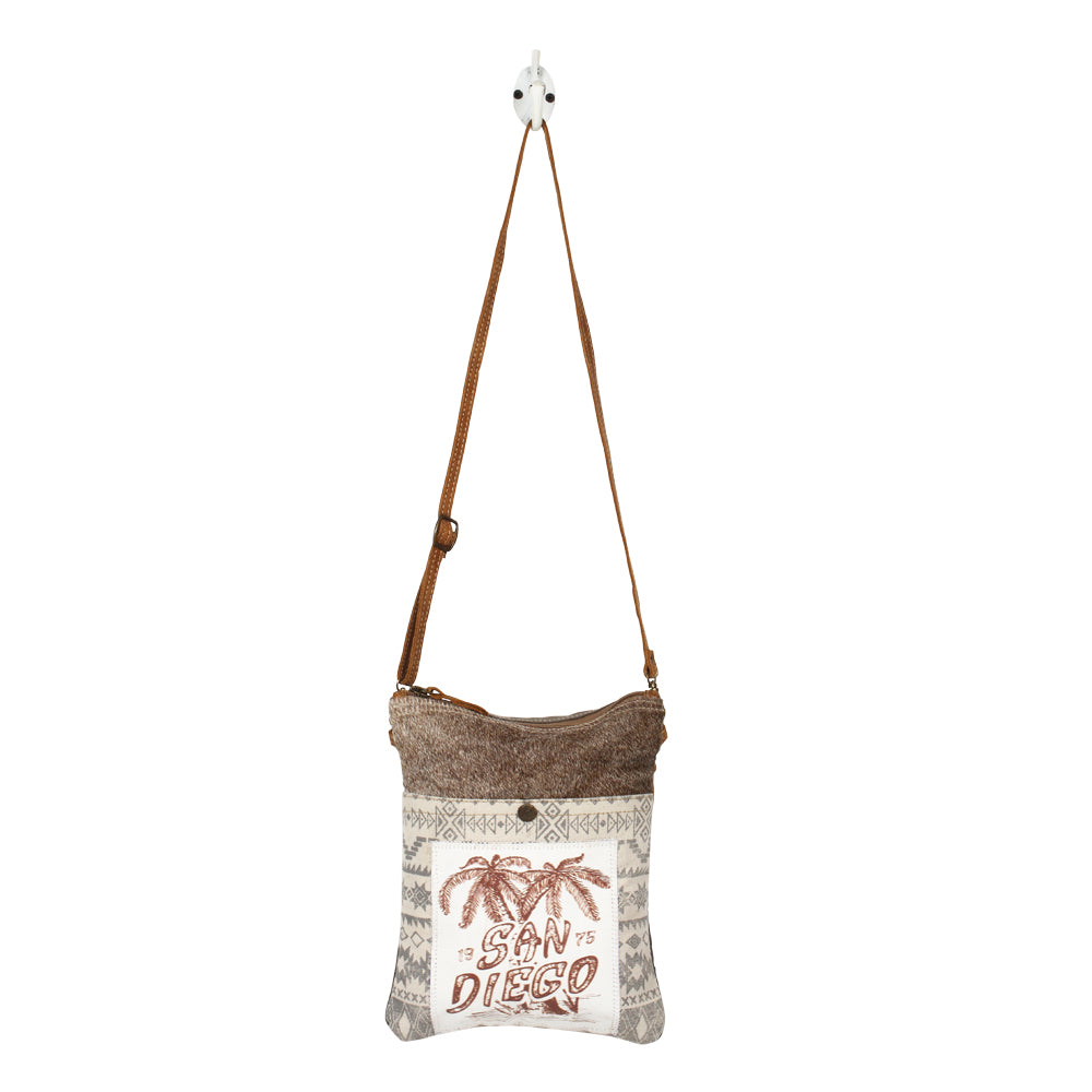 San Diego Print Small & Cross Body Bag - Myra Bags