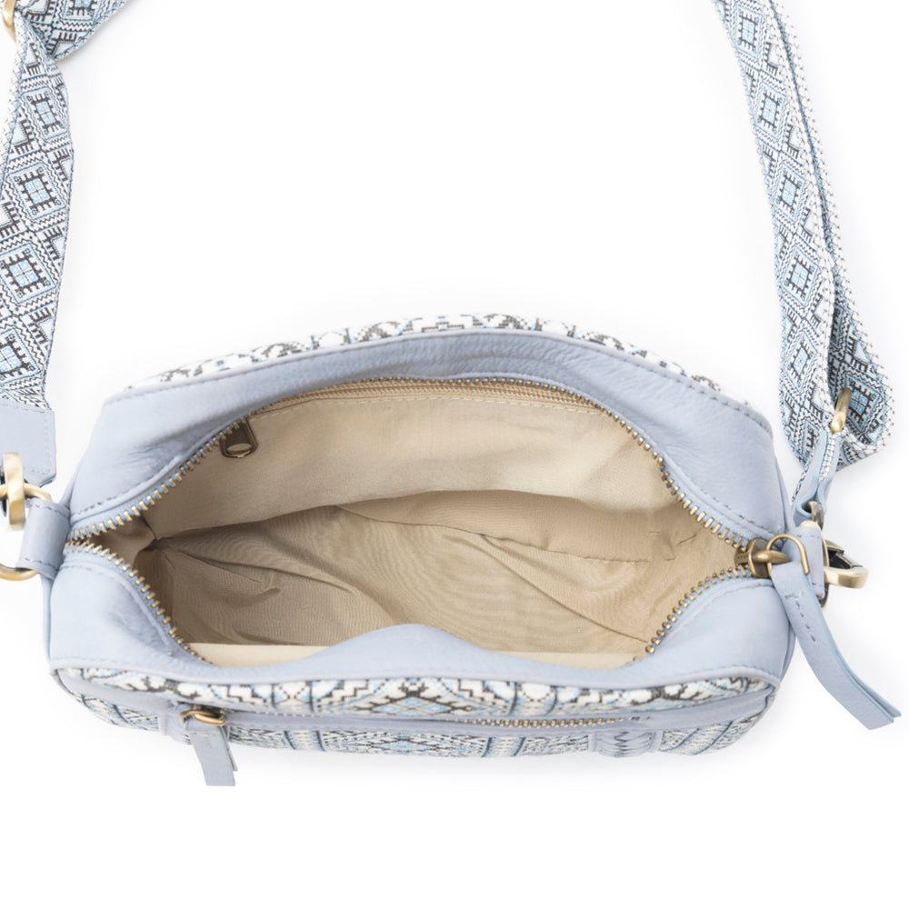Pueblo Pointe Crossbody Bag In Gray