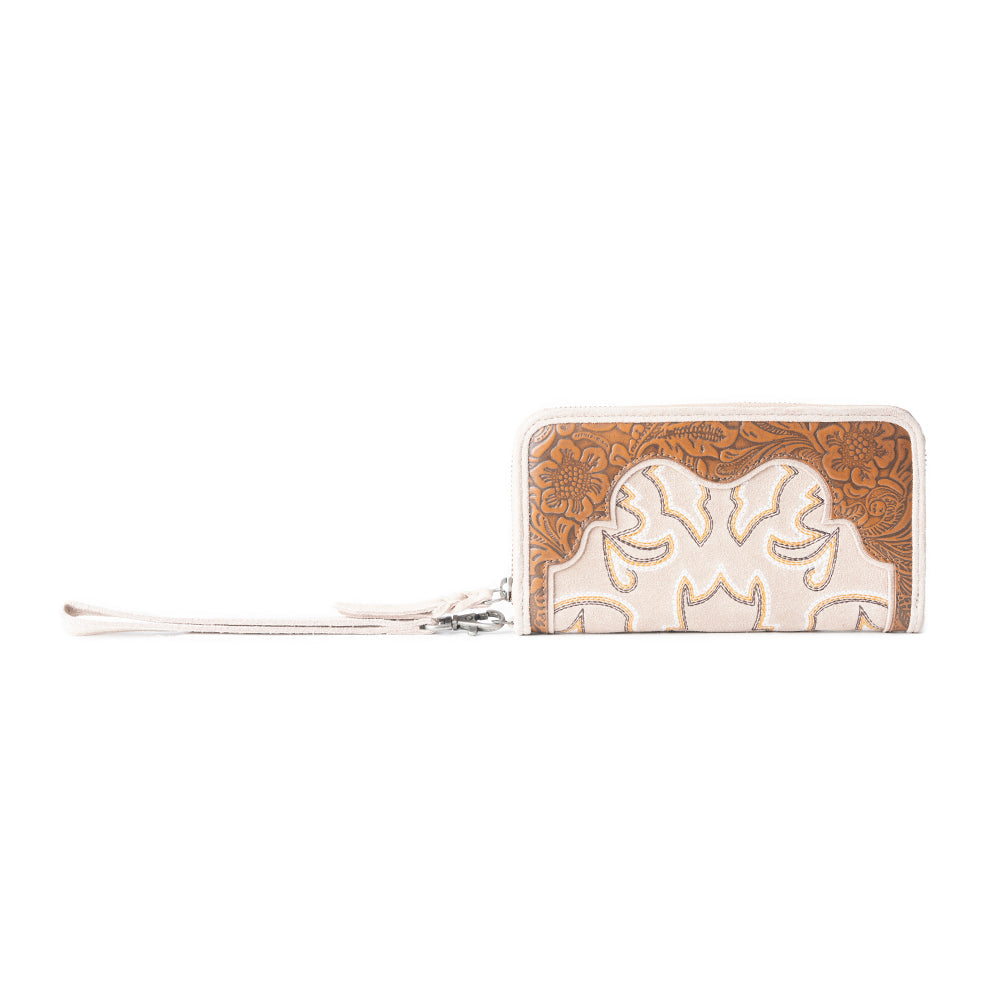 Electric Desert Wallet In Brown