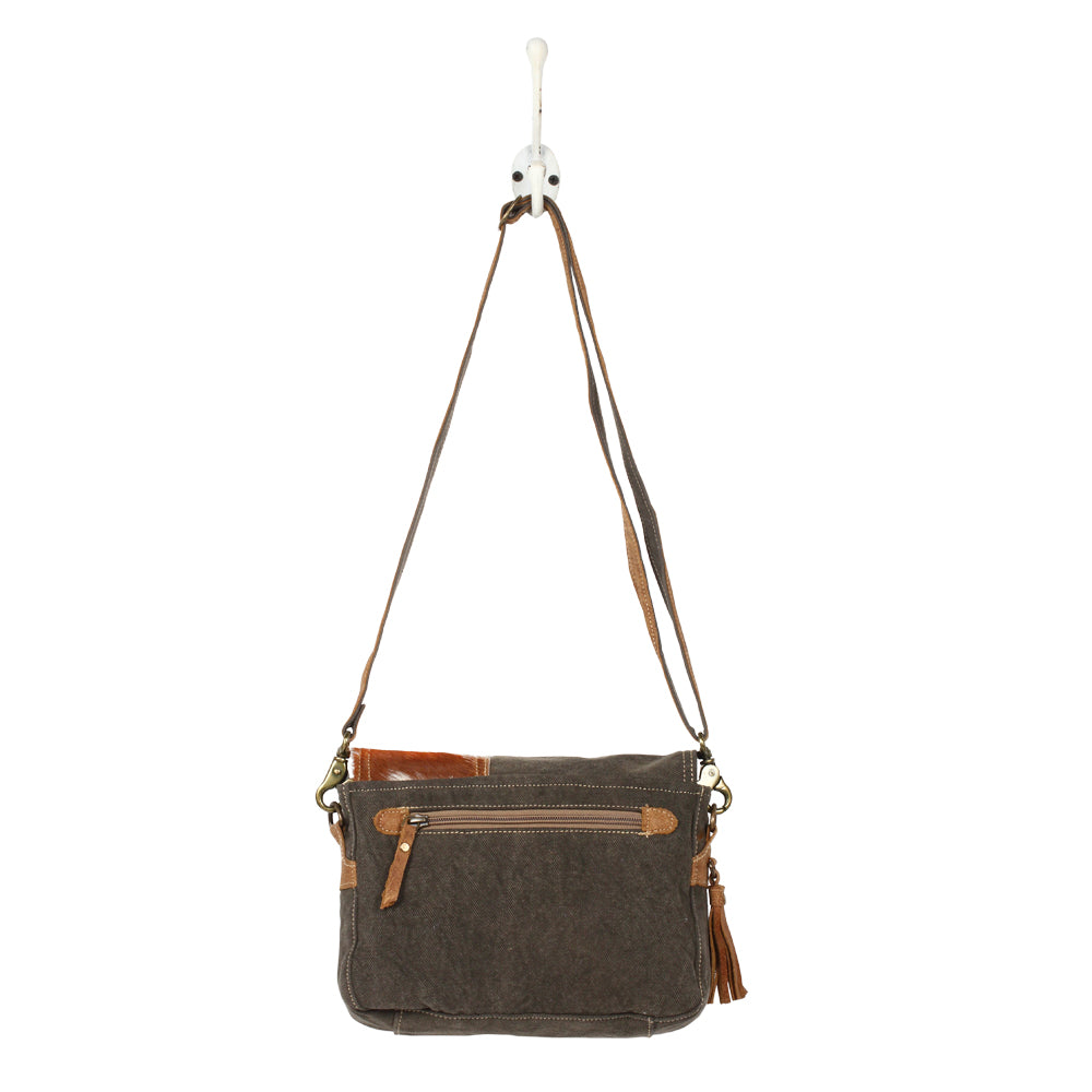 Vintage Stamp Messenger Bag