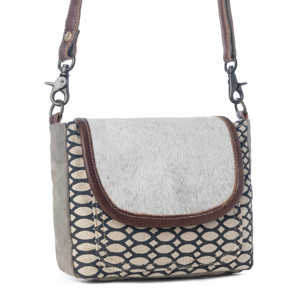 Hairon Flap & Honey Bee Design Small & Cross Body Bag