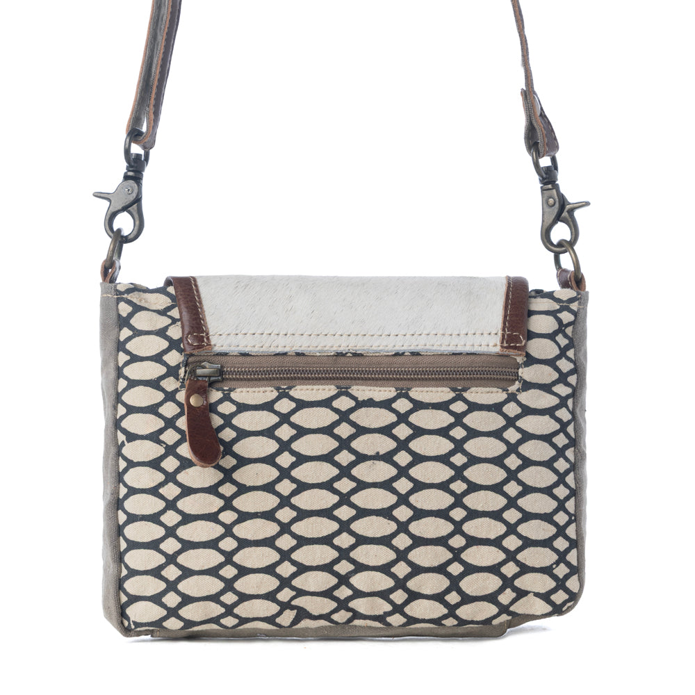 Hairon Flap & Honey Bee Design Small & Cross Body Bag