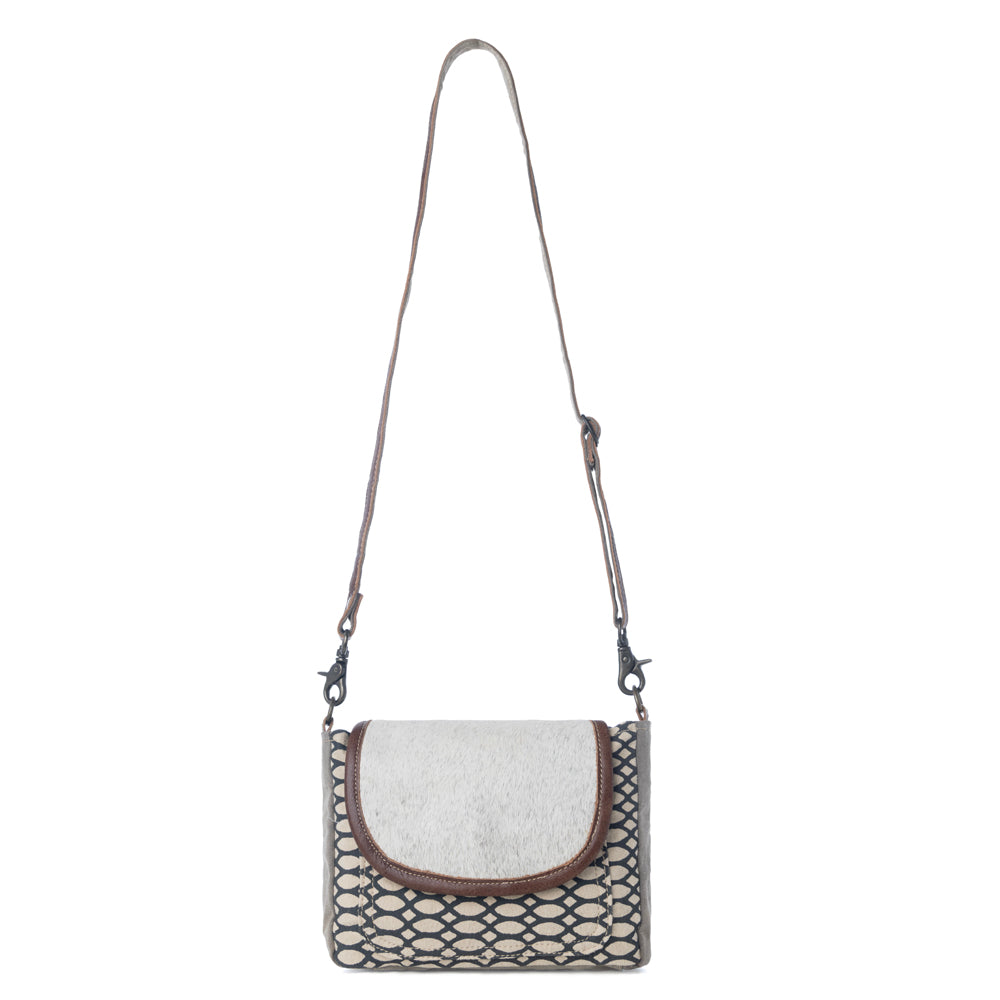 Hairon Flap & Honey Bee Design Small & Cross Body Bag