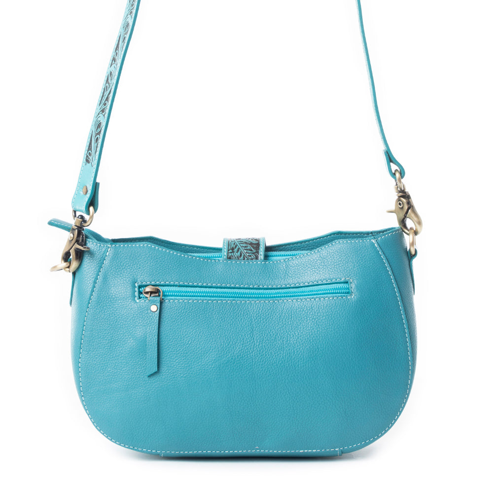 Wildflowers of the Prairie Bag In Turquoise