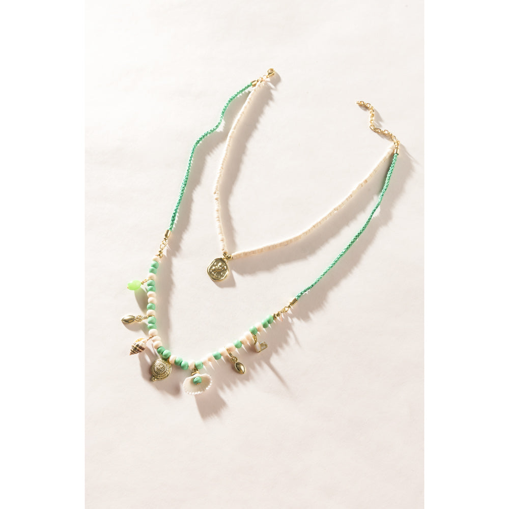 My Treasures Necklace In Green