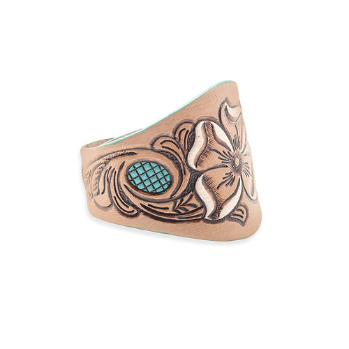 Desert Magnolia Dream Cuff Bracelet