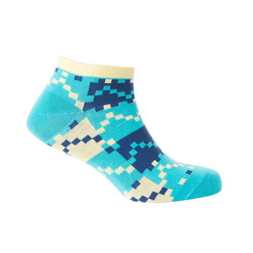 Buttercup Breeze Betty Ankle Socks In Blue