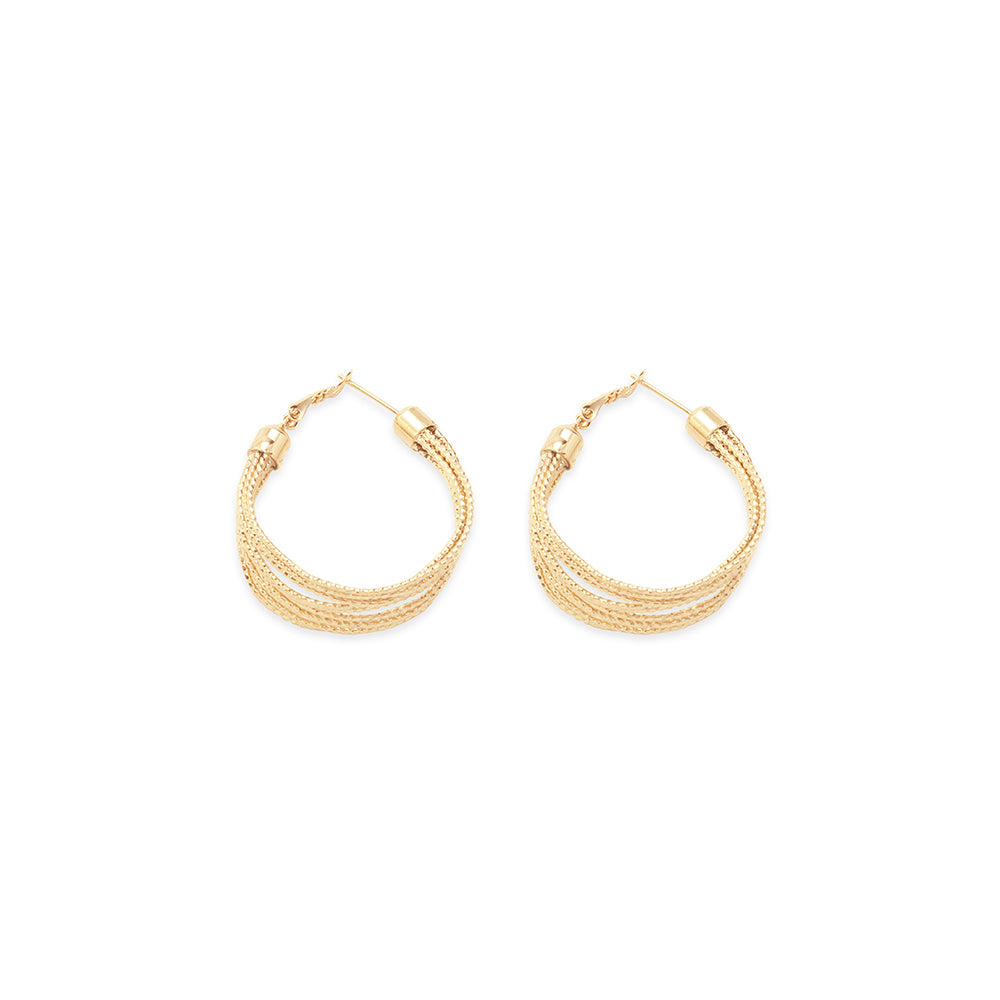 Dune Radiance Hoop Earrings