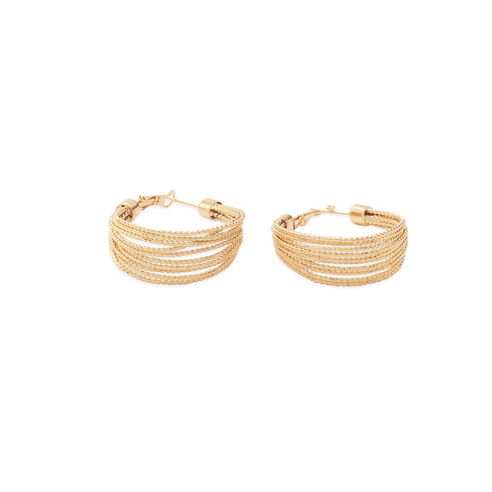 Dune Radiance Hoop Earrings